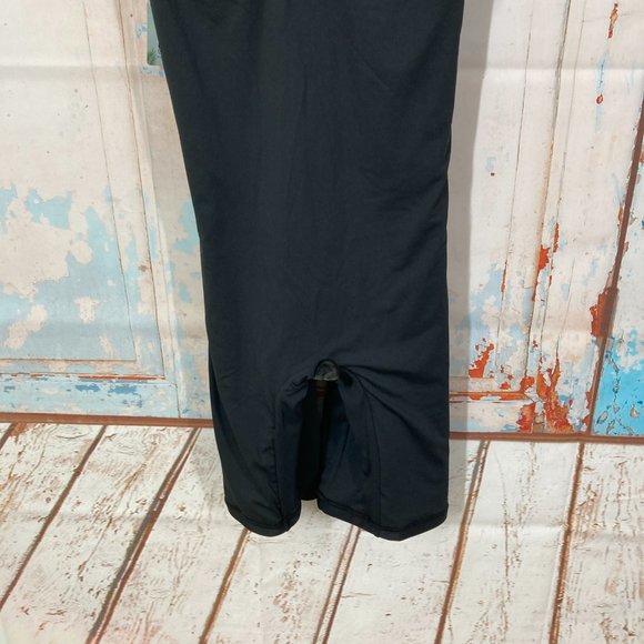 My Charmo Size L Women’s One Piece Swimsuit Boy Short Leg Black White Dive Yoga - Picture 14 of 16